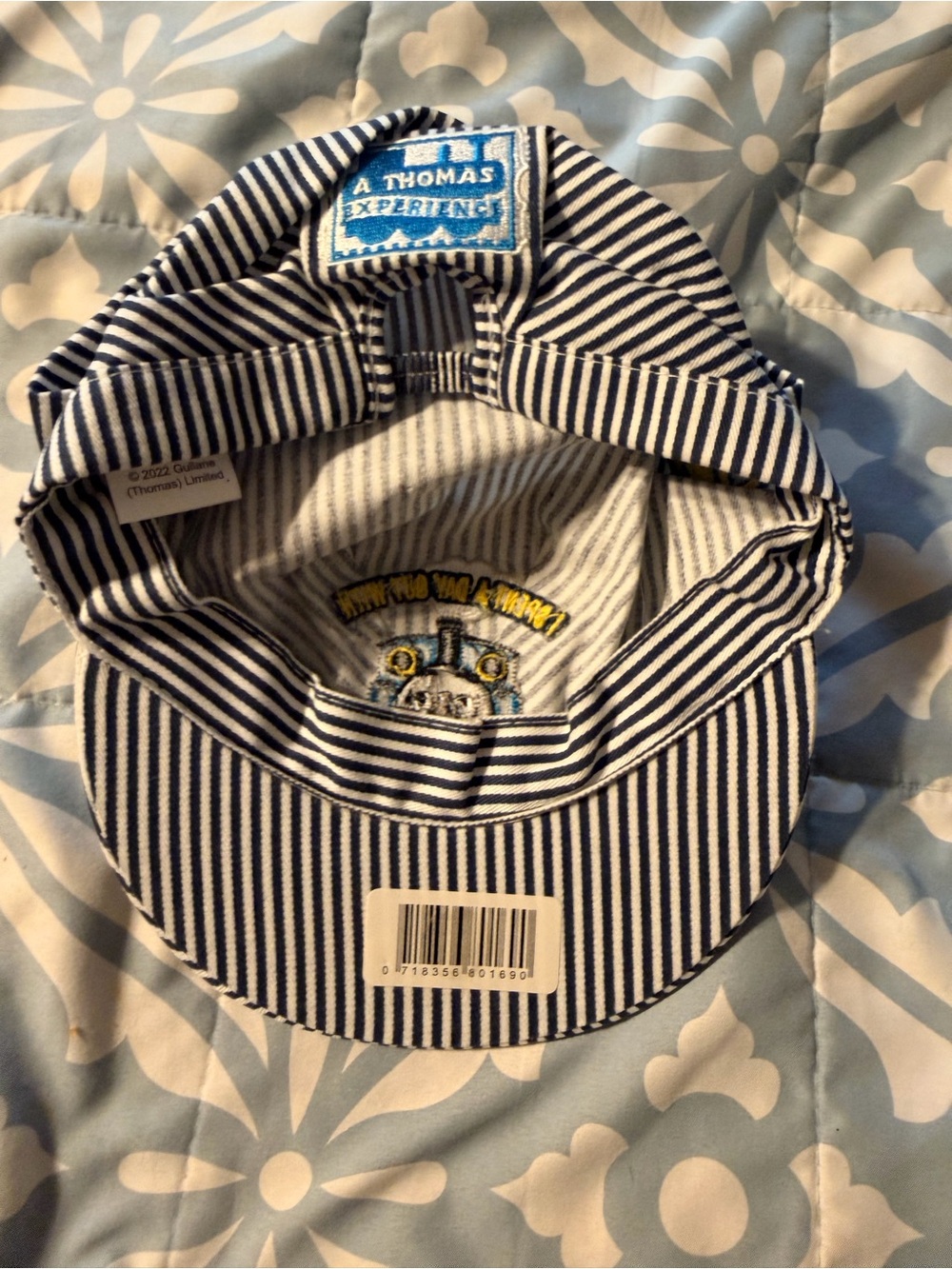 Thomas & Friends Blue and White Striped Engineer Hat - Picture 3 of 7